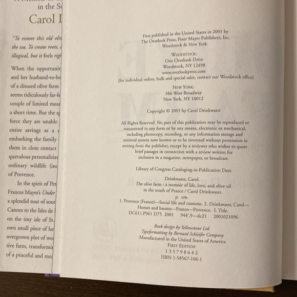 Olive Farm A Memoir of Life, Love and Olive Oil in the South of France - Picture 3 of 10